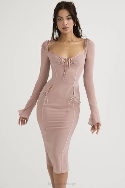 klær ophelia blush cutout midikjole House of CB J6RL485