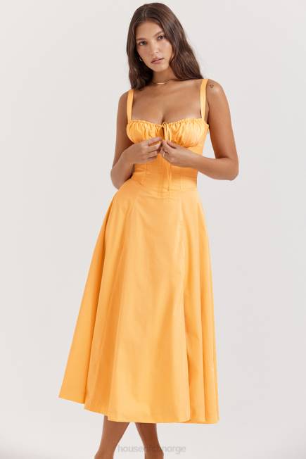 klær carmen tangerine bustier sundress House of CB J6RL188